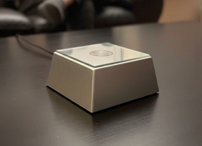 Lysbase med 1 LED – fremhev krystallen på en elegant måte