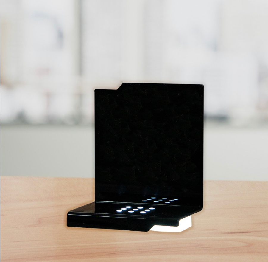 Lysbase med bakvegg til Iceberg M.