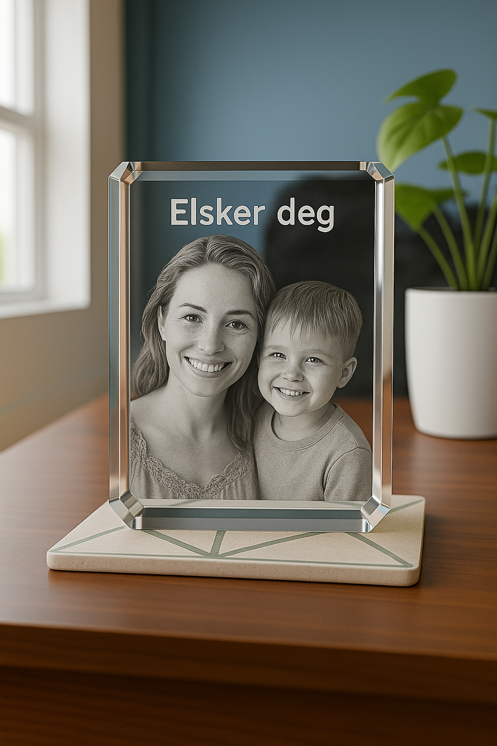 Gave til mamma fra barnebarna