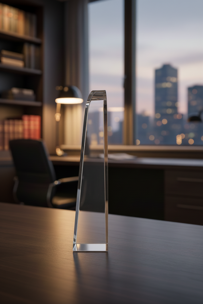 Krystall prisme pokal 2D