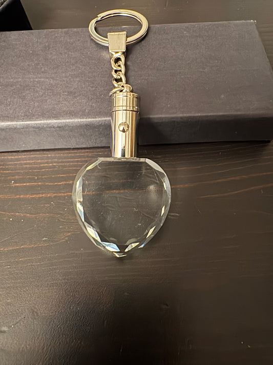 Hjerte Nøkkelring med tekst