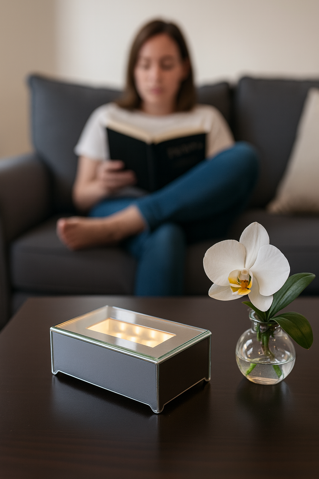 LED Lysbase – 11 x 6,5 x 4 cm