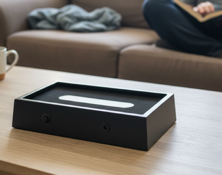 Ekstra stor lysbase med LED 20x9cm – for de største krystallene