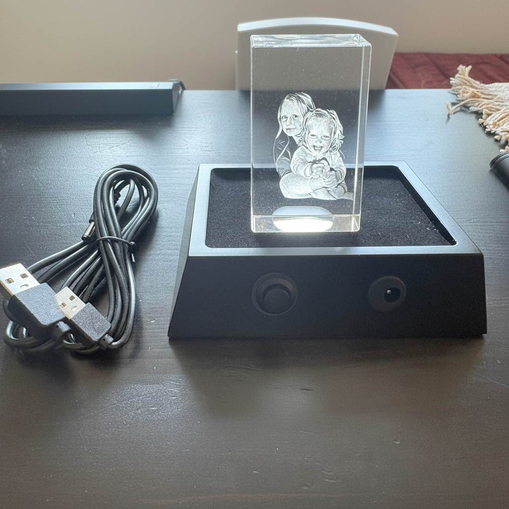 LED Lysbase – 10,5 x 8 x 3,5 cm