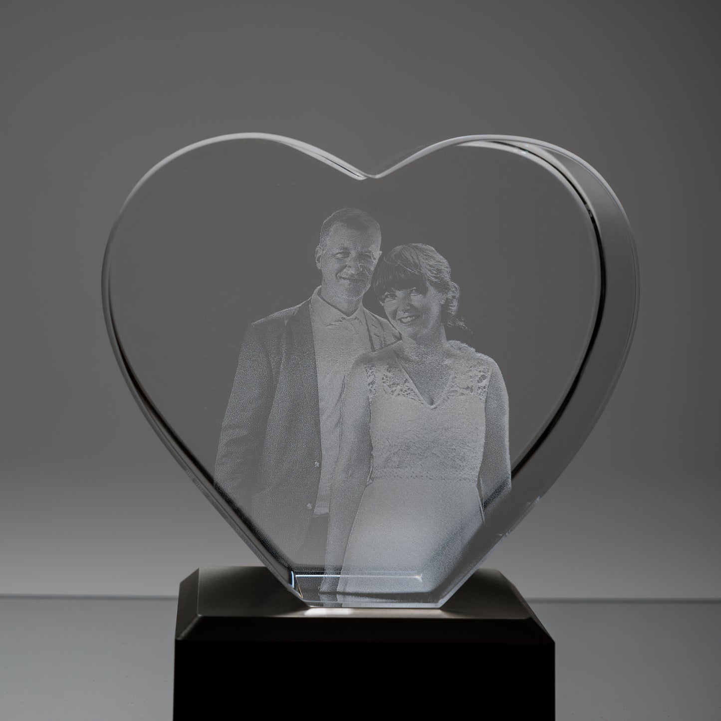 Krystall Hjerte 16 cm Kjæreste gave