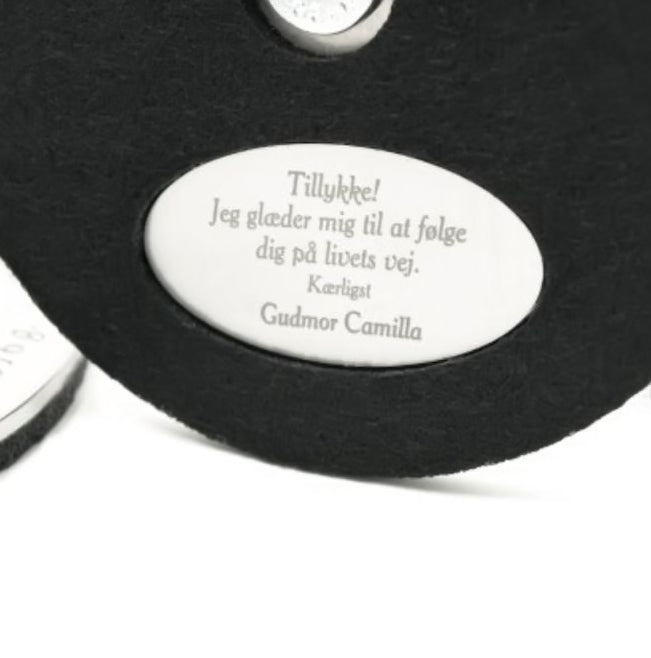 Graverings tekst bunnplate